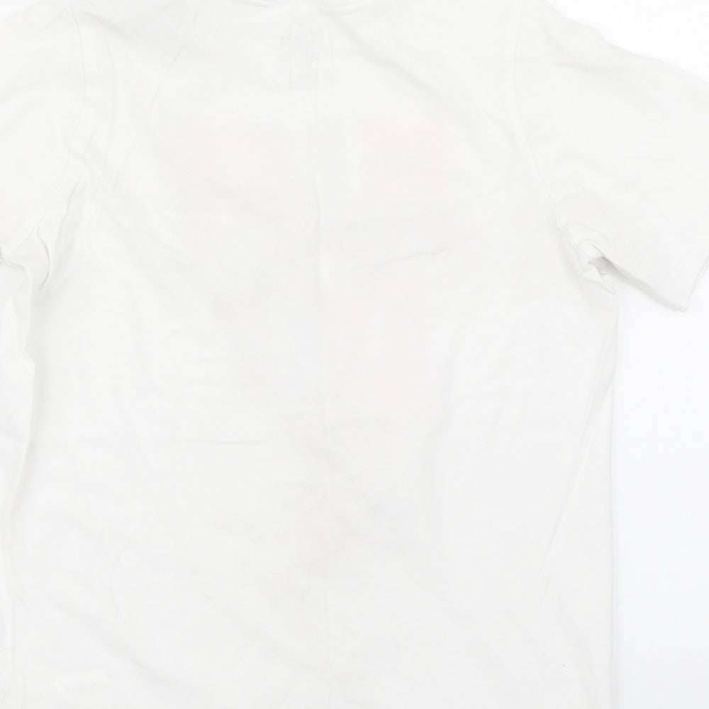 Nike Girls White   Basic T-Shirt Size 12-13 Years