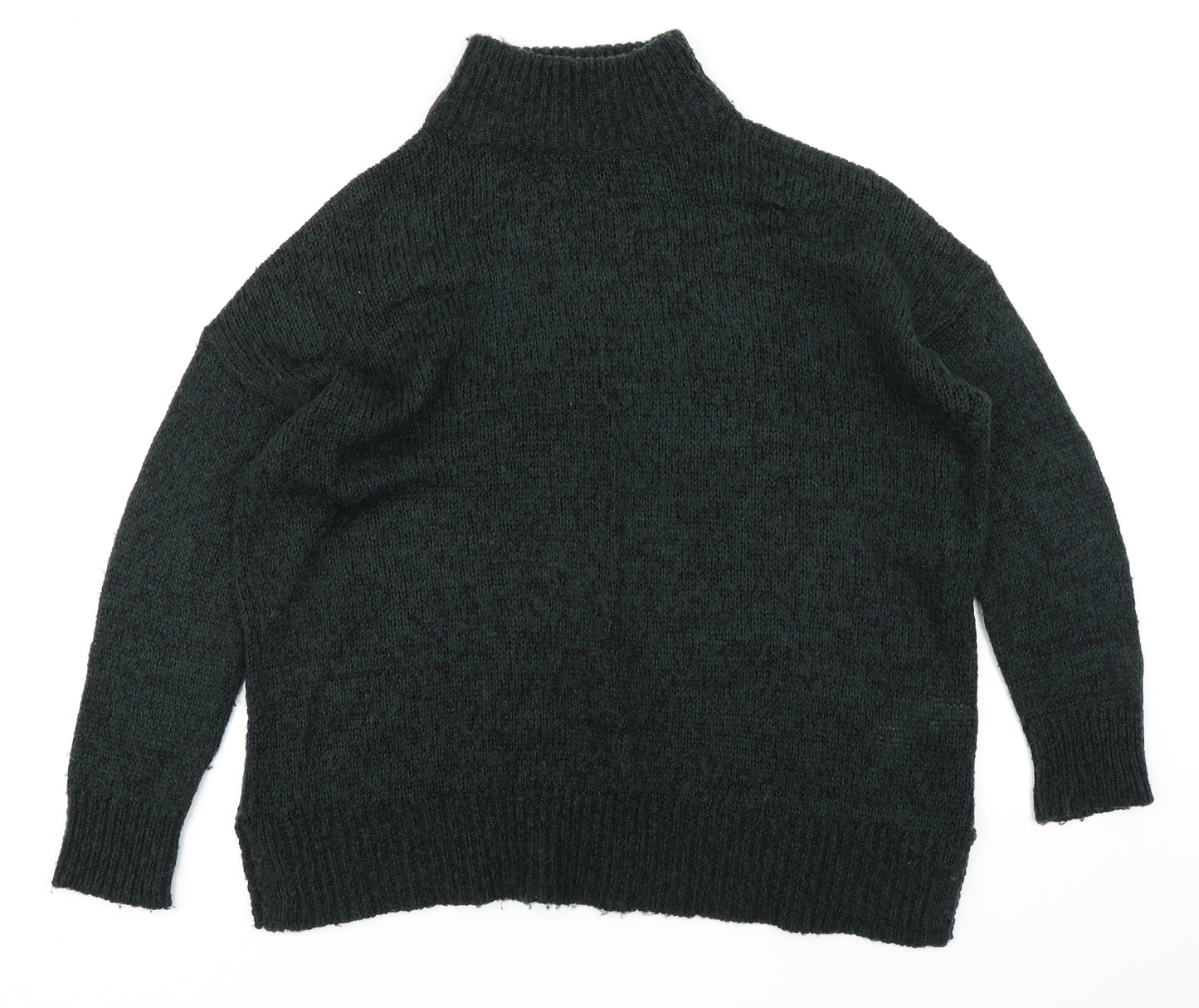 New Look Womens Green  Knit Pullover Jumper Size L