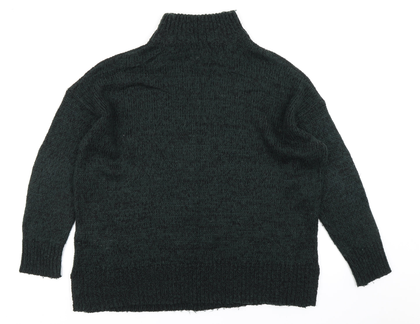 New Look Womens Green  Knit Pullover Jumper Size L