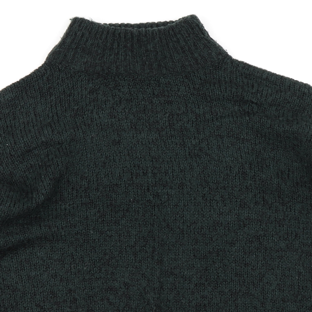 New Look Womens Green  Knit Pullover Jumper Size L