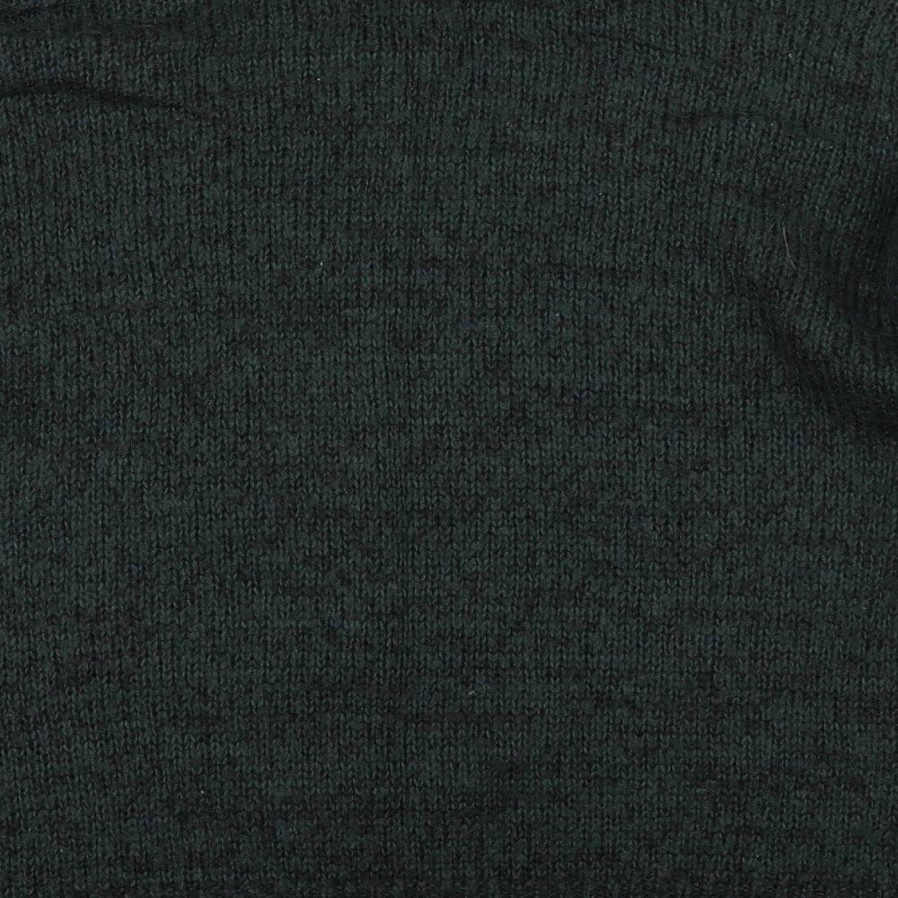 New Look Womens Green  Knit Pullover Jumper Size L