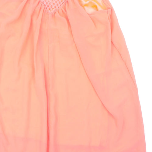 Vicabo Womens Orange   Jumper Dress  Size L