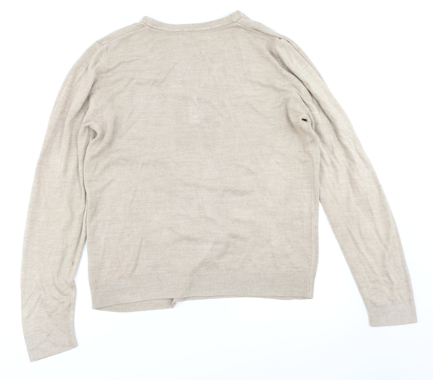 SoulCal Mens Brown  Knit Pullover Jumper Size XL