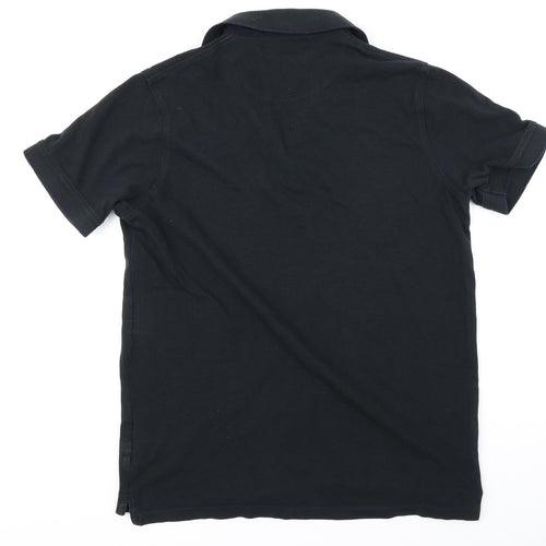 JACK & JONES Mens Black    Polo Size XL