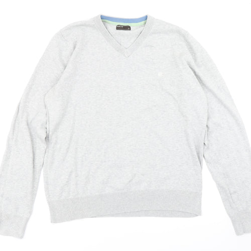 SoulCal Mens Grey  Knit Pullover Jumper Size XL