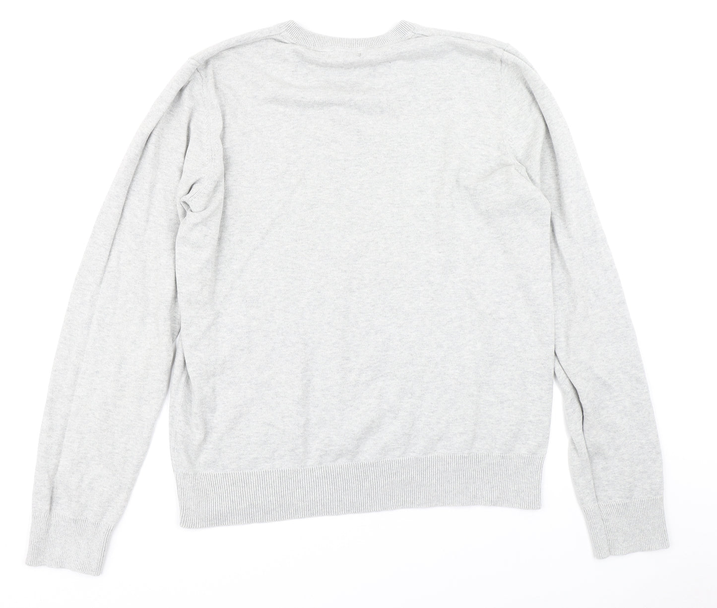 SoulCal Mens Grey  Knit Pullover Jumper Size XL