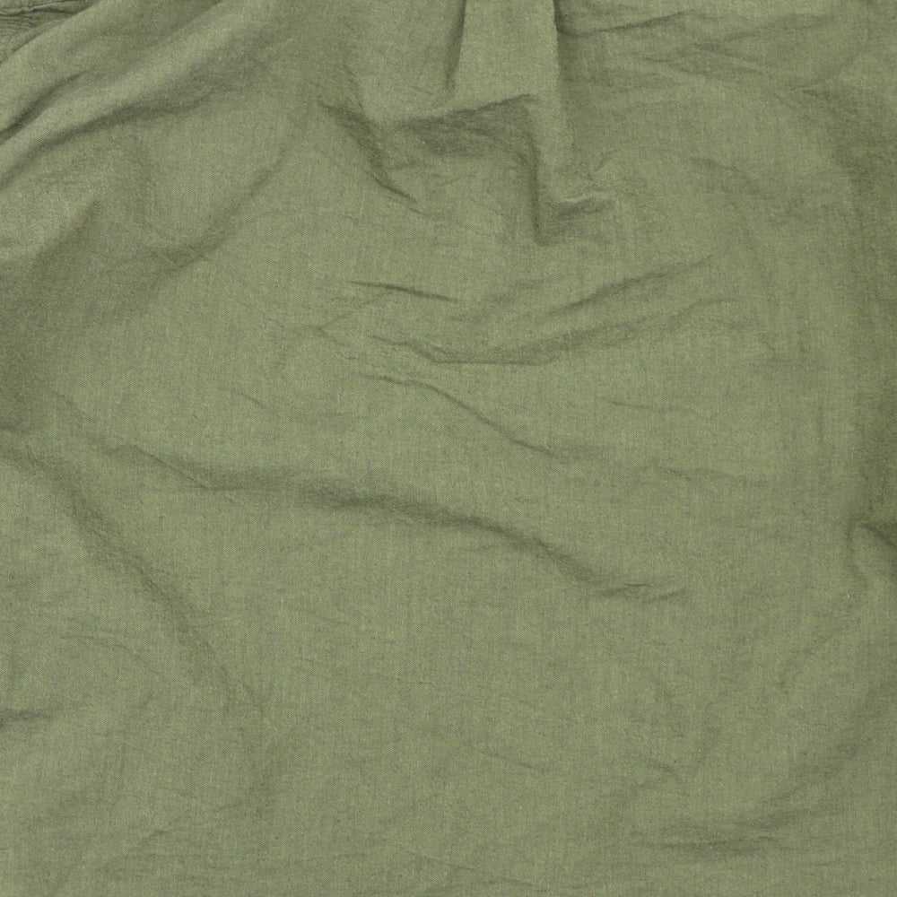 NEXT Mens Green    Button-Up Size XL