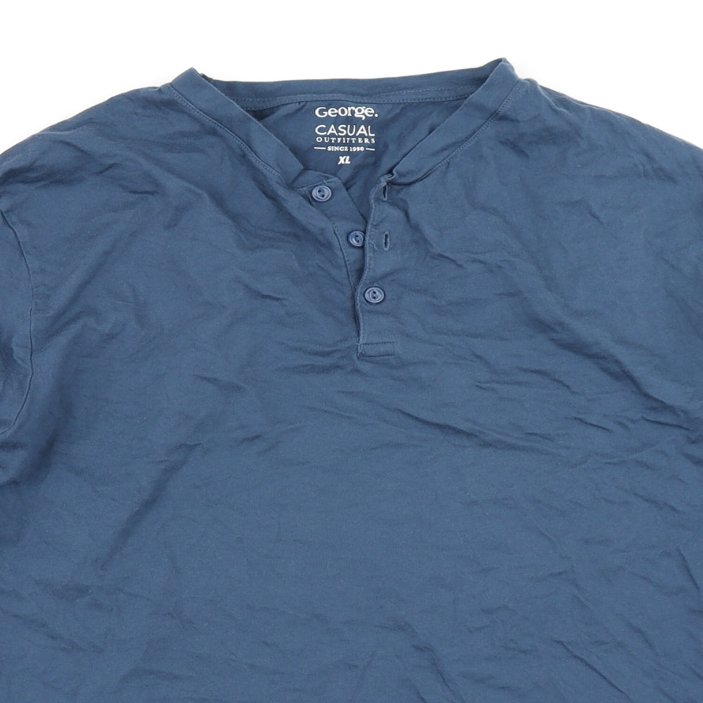 George Mens Blue    T-Shirt Size XL