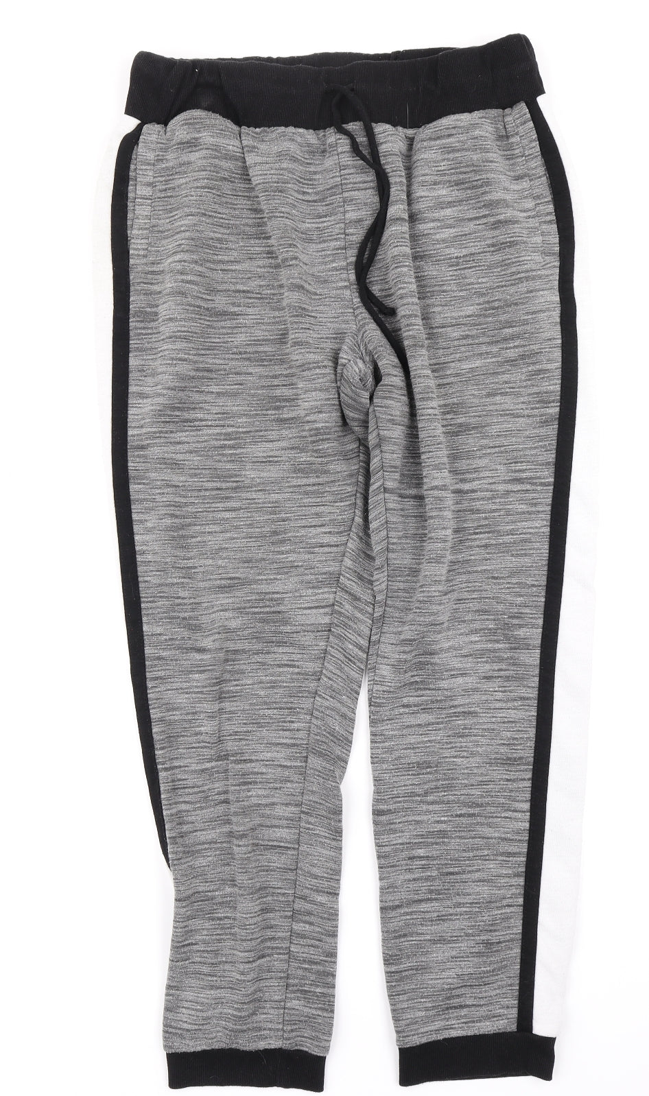 Souluxe Womens Grey   Jogger Trousers Size L L25 in