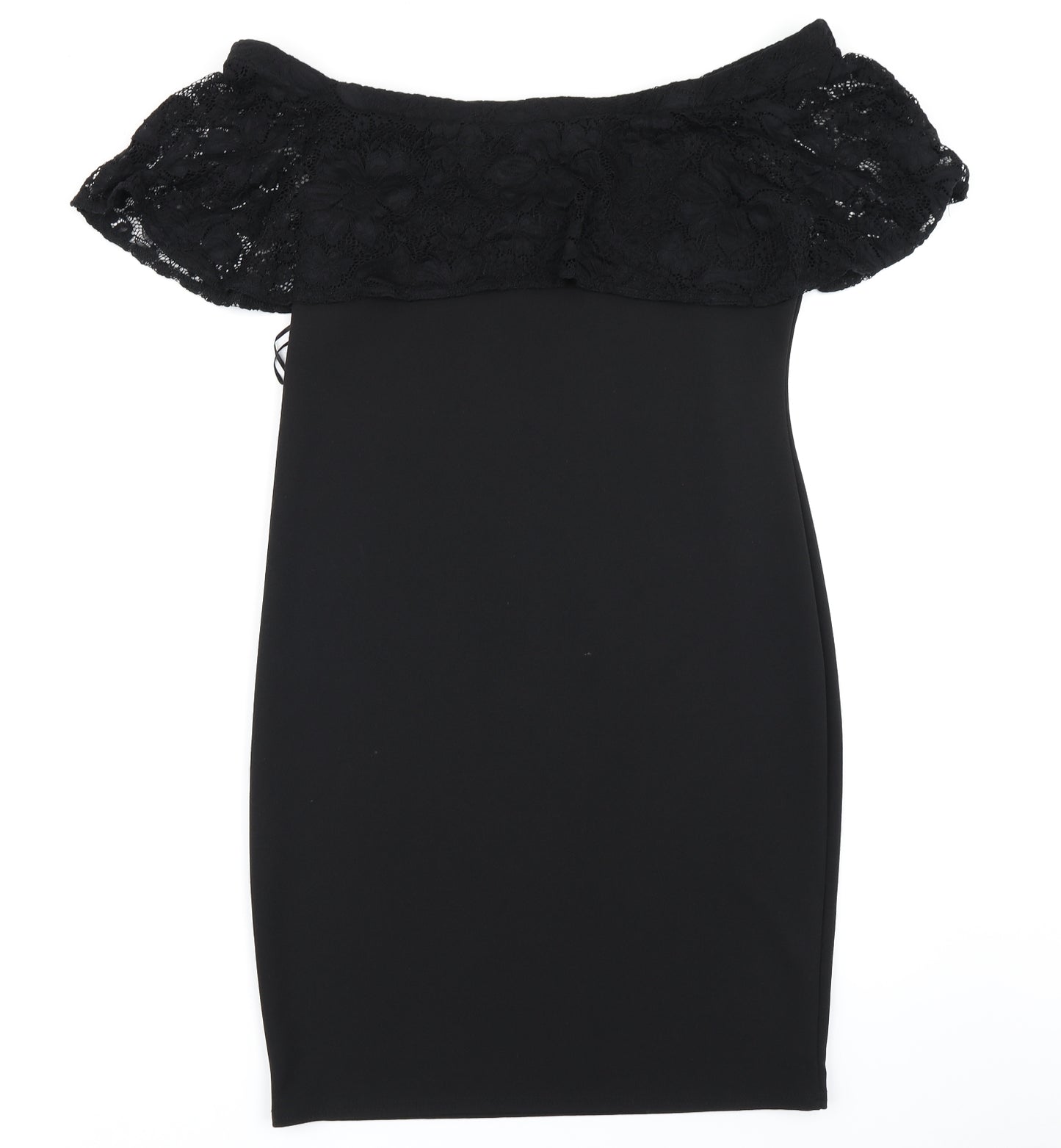 Jane Norman Womens Black   Bodycon  Size 18