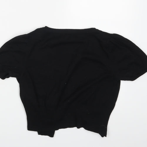 Peacocks Womens Black   Cardigan Jumper Size 12