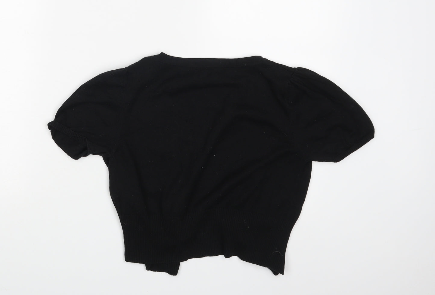 Peacocks Womens Black   Cardigan Jumper Size 12