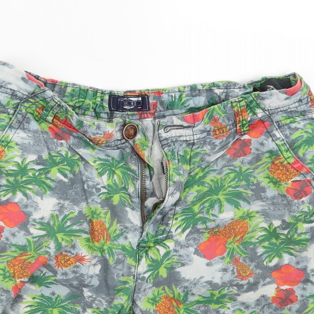 NEXT Boys Multicoloured Floral  Cargo Shorts Size 13 Years