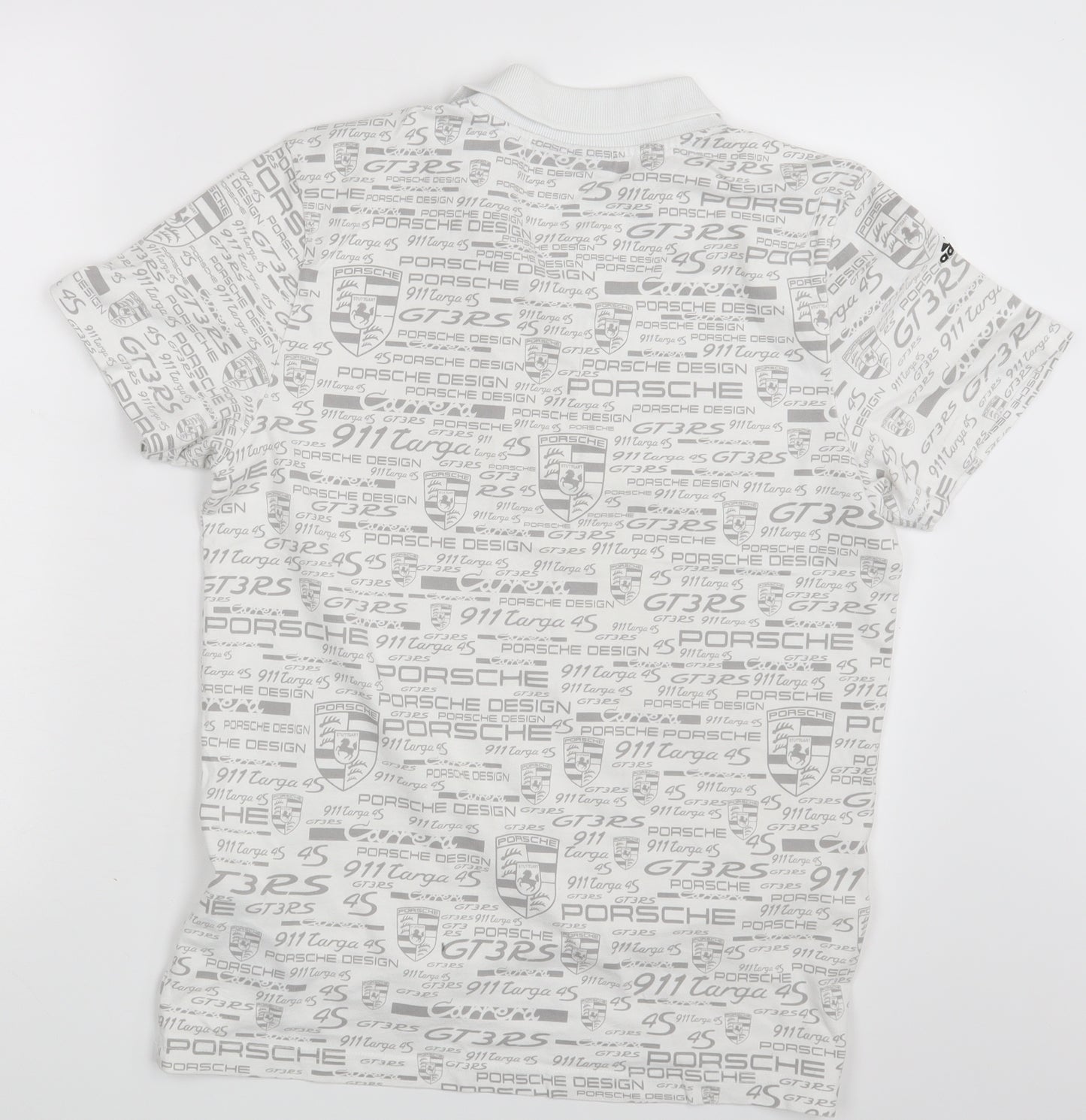 Porsche Design Mens White    Polo Size S