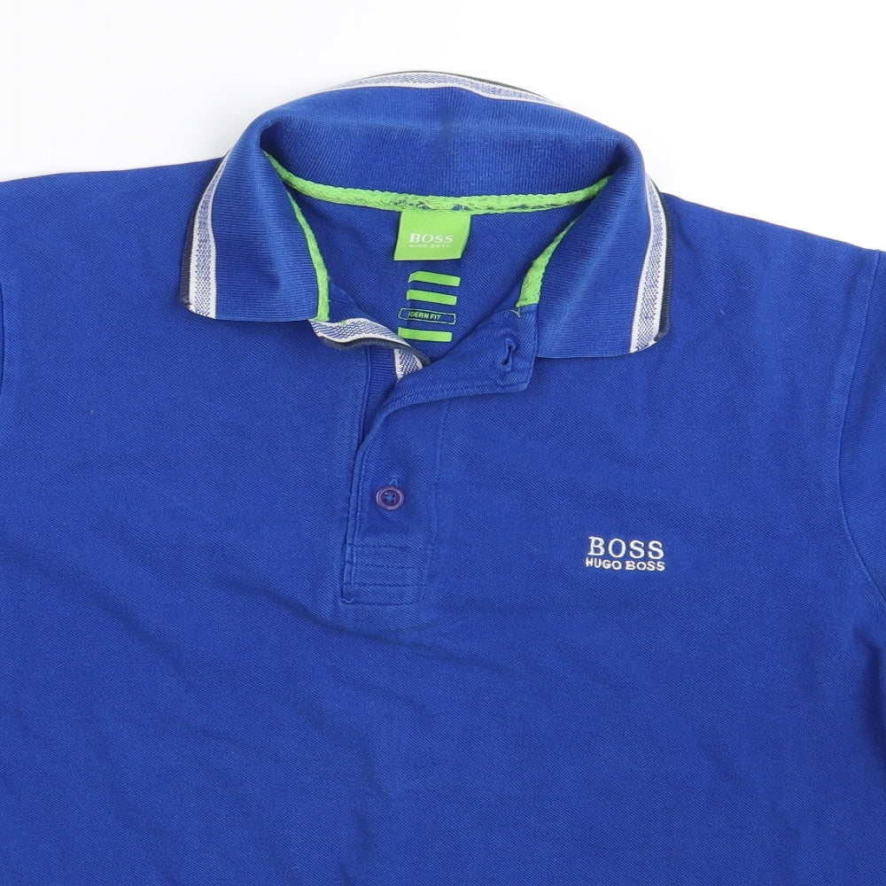 HUGO BOSS  Mens Blue    Polo Size S