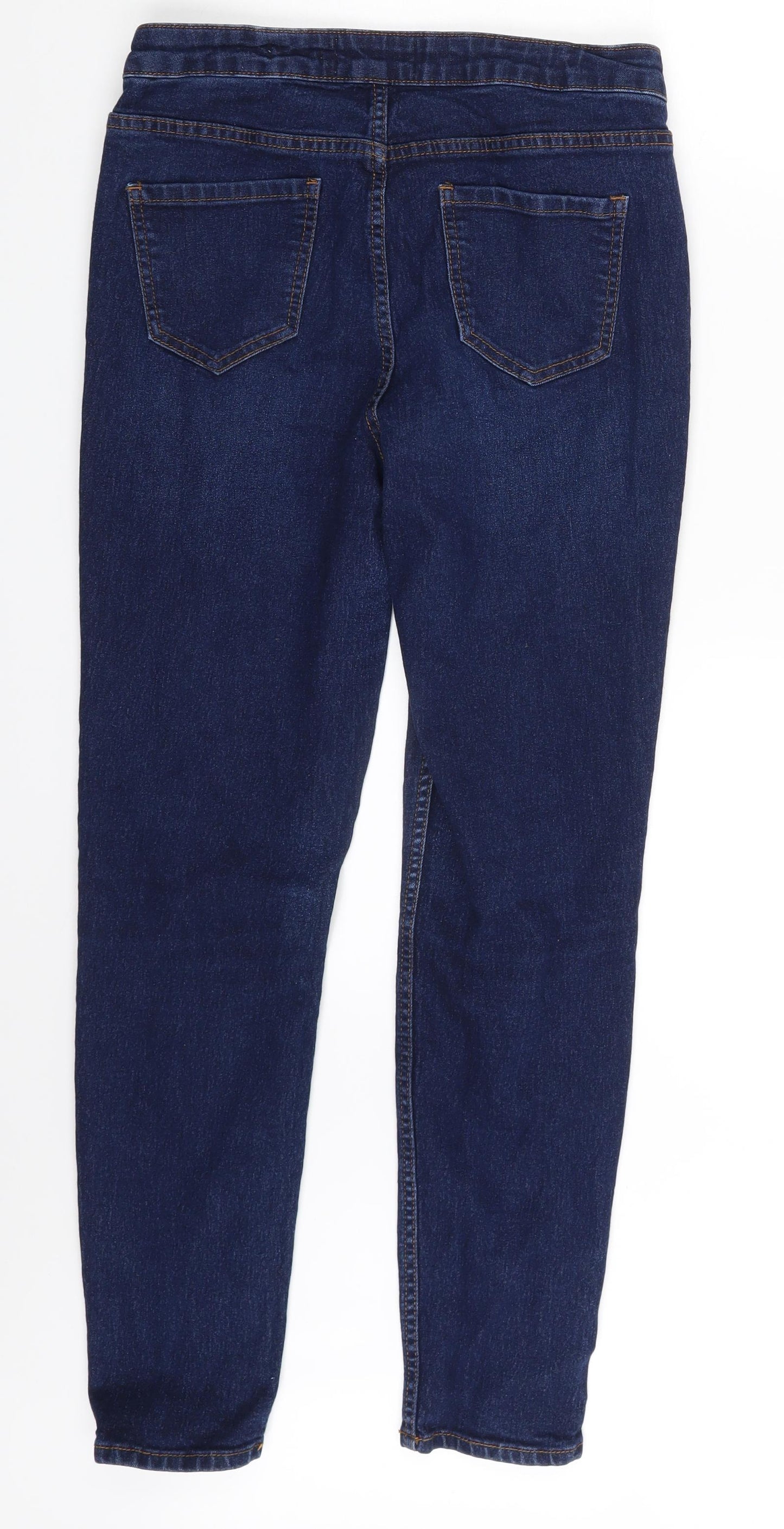 New Look Womens Blue  Denim Skinny Jeans Size 14 L25 in