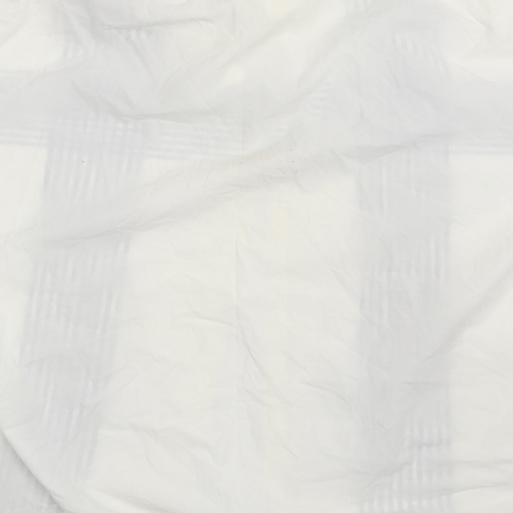 Lambretta Mens Ivory Striped   Button-Up Size XL
