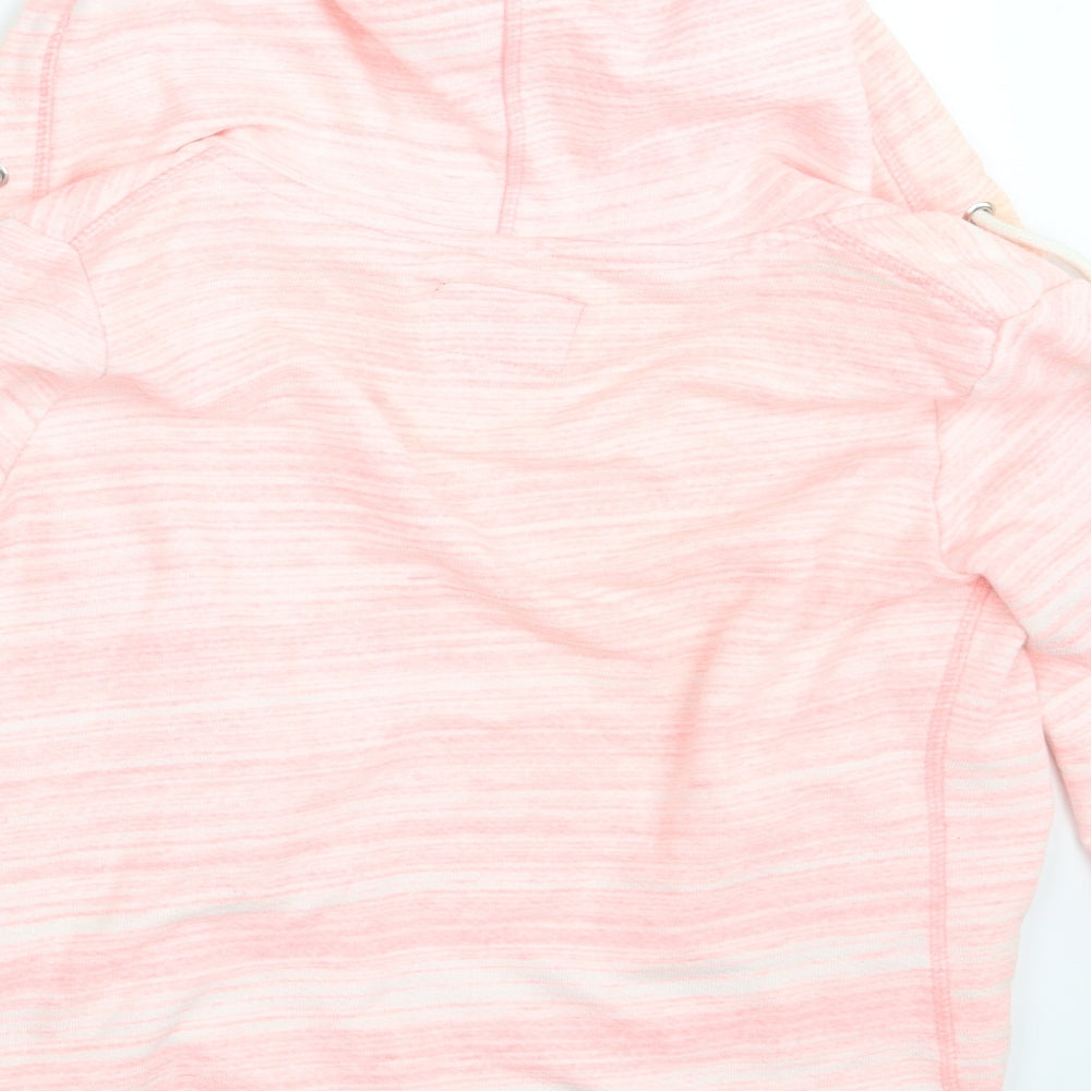 Superdry Womens Pink   Full Zip Hoodie Size S