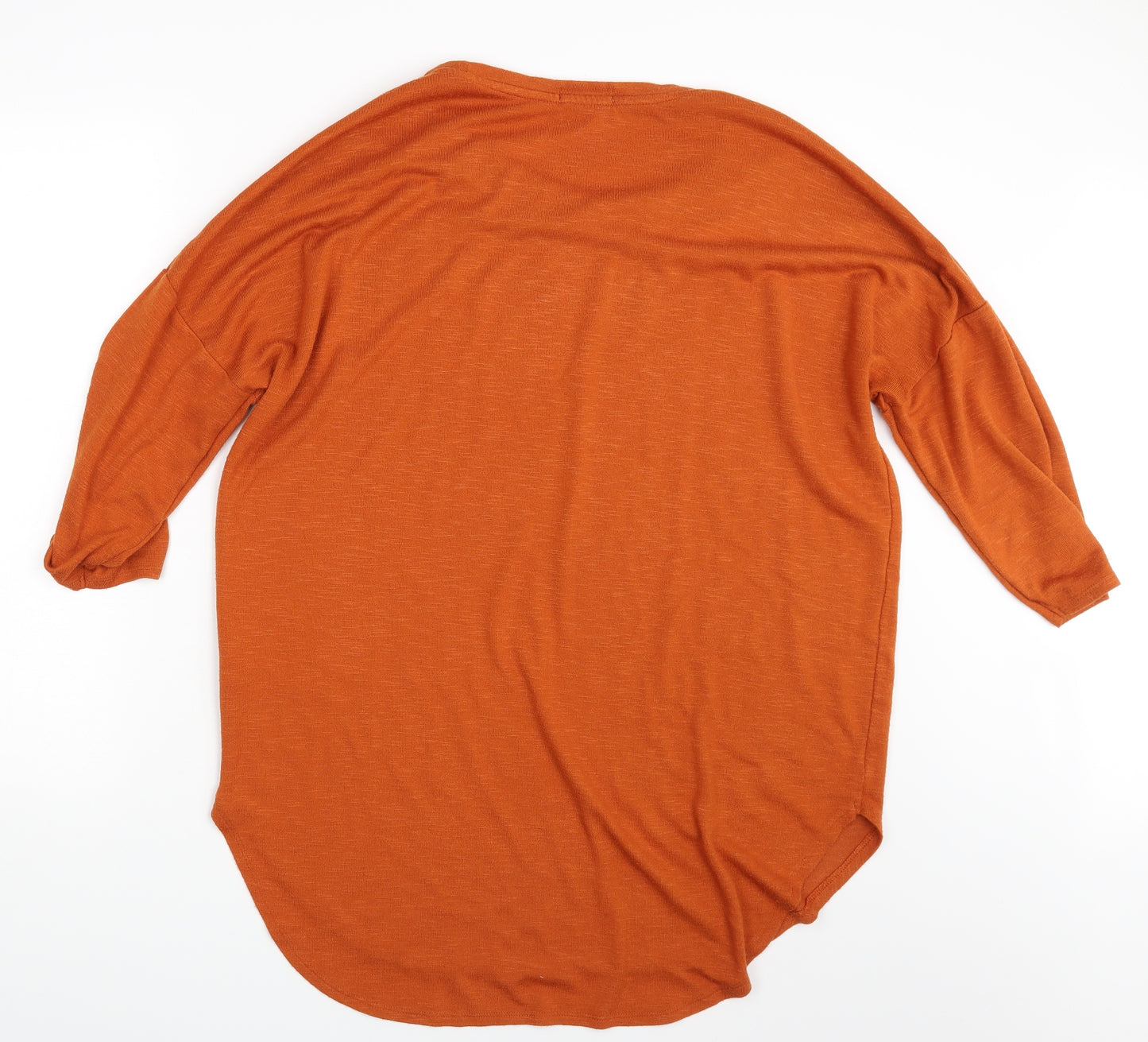 Papaya Womens Brown   Basic T-Shirt Size L