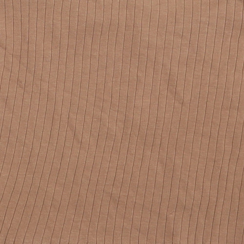 SHEIN  Womens Brown   Basic Blouse Size XS