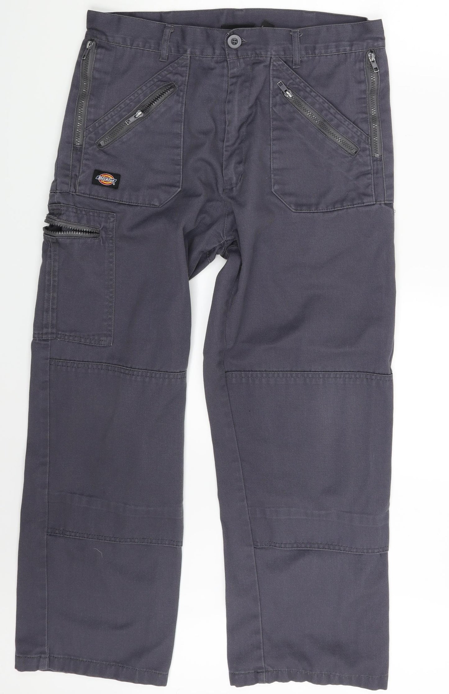 Dickies Mens Grey   Cargo Trousers Size 34 in L27 in