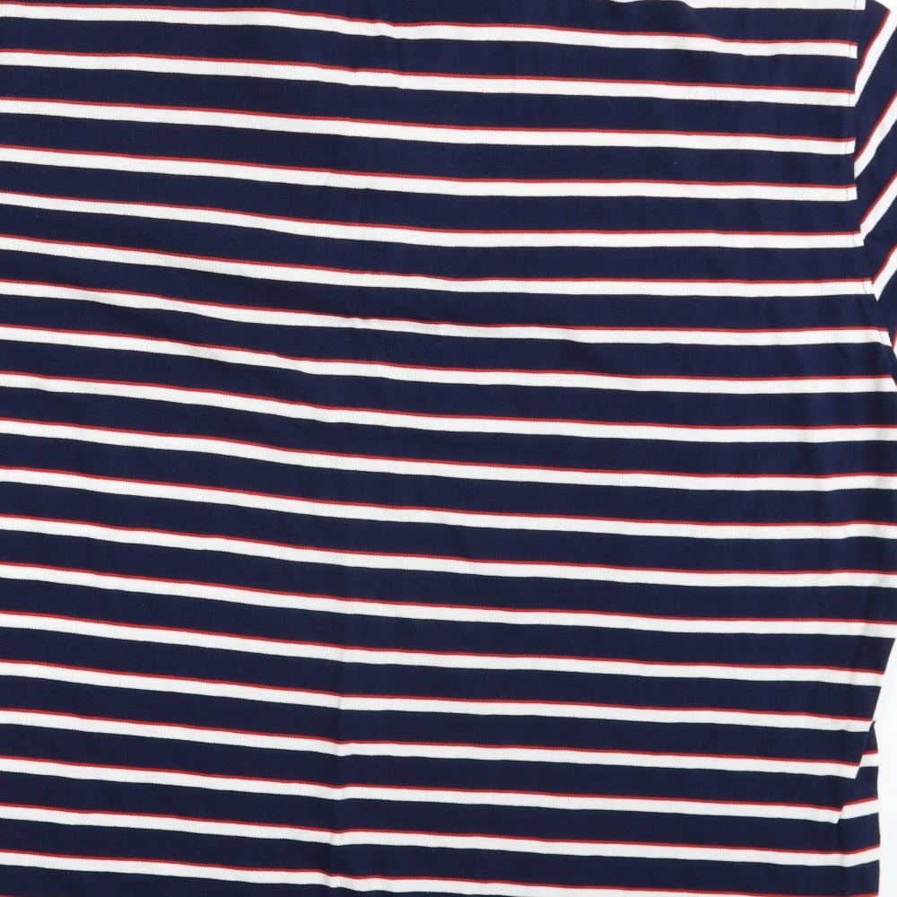 George Mens Multicoloured Striped   Polo Size 2XL