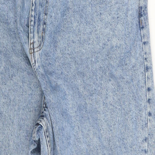 Primark Womens Blue  Denim Straight Jeans Size 18 L26 in