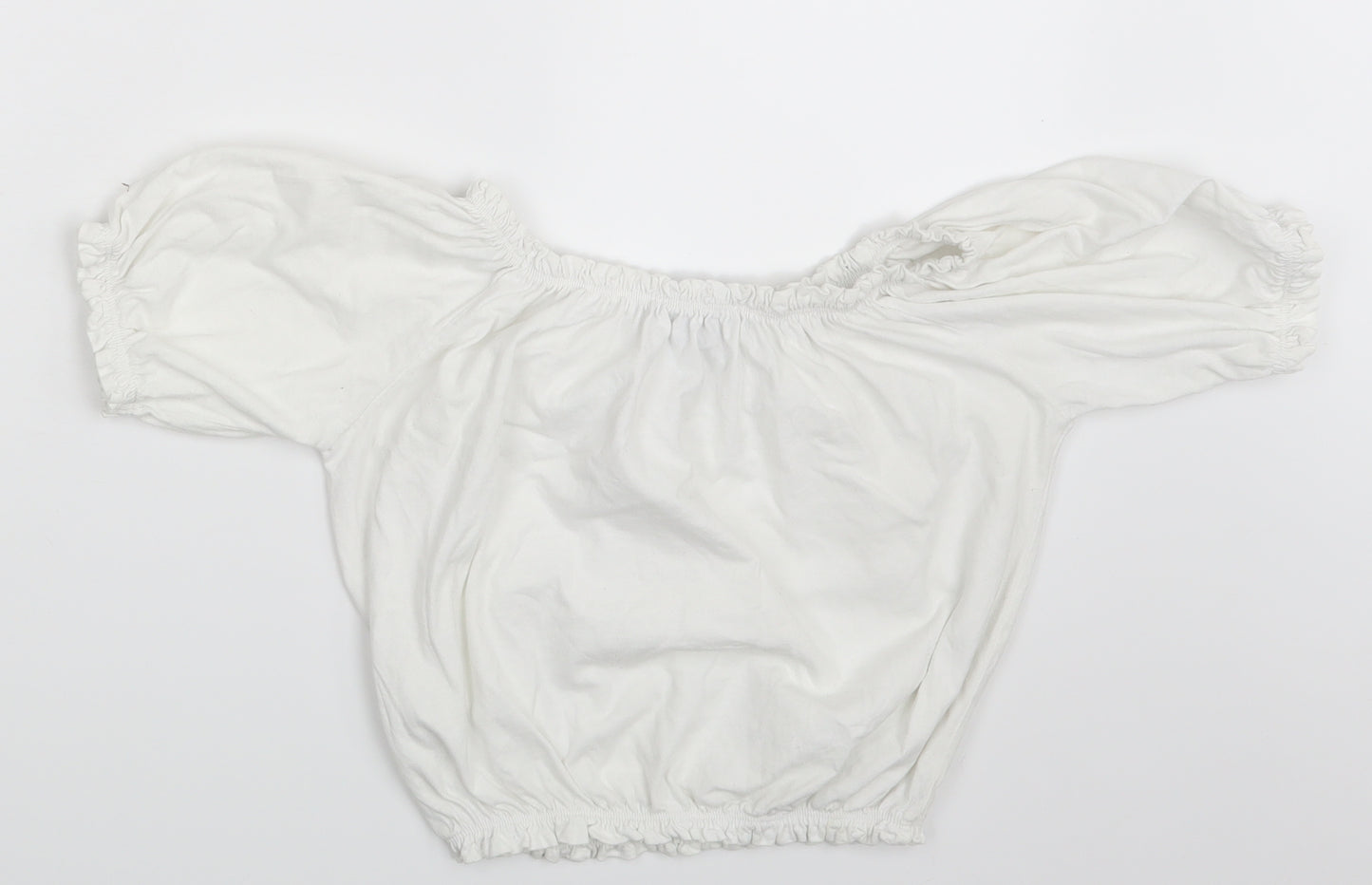 Primark Womens White   Basic Blouse Size 4