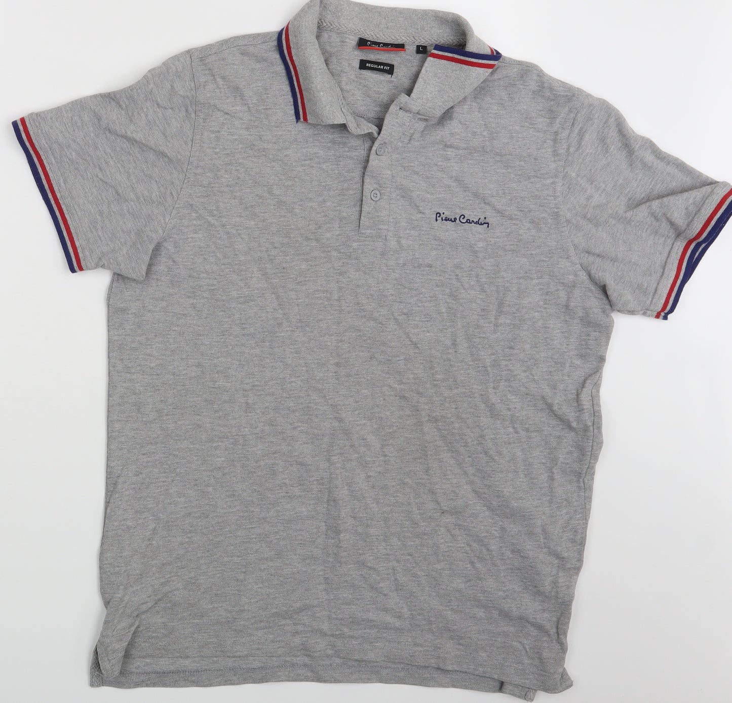 Pierre Cardin  Mens Grey    Polo Size L