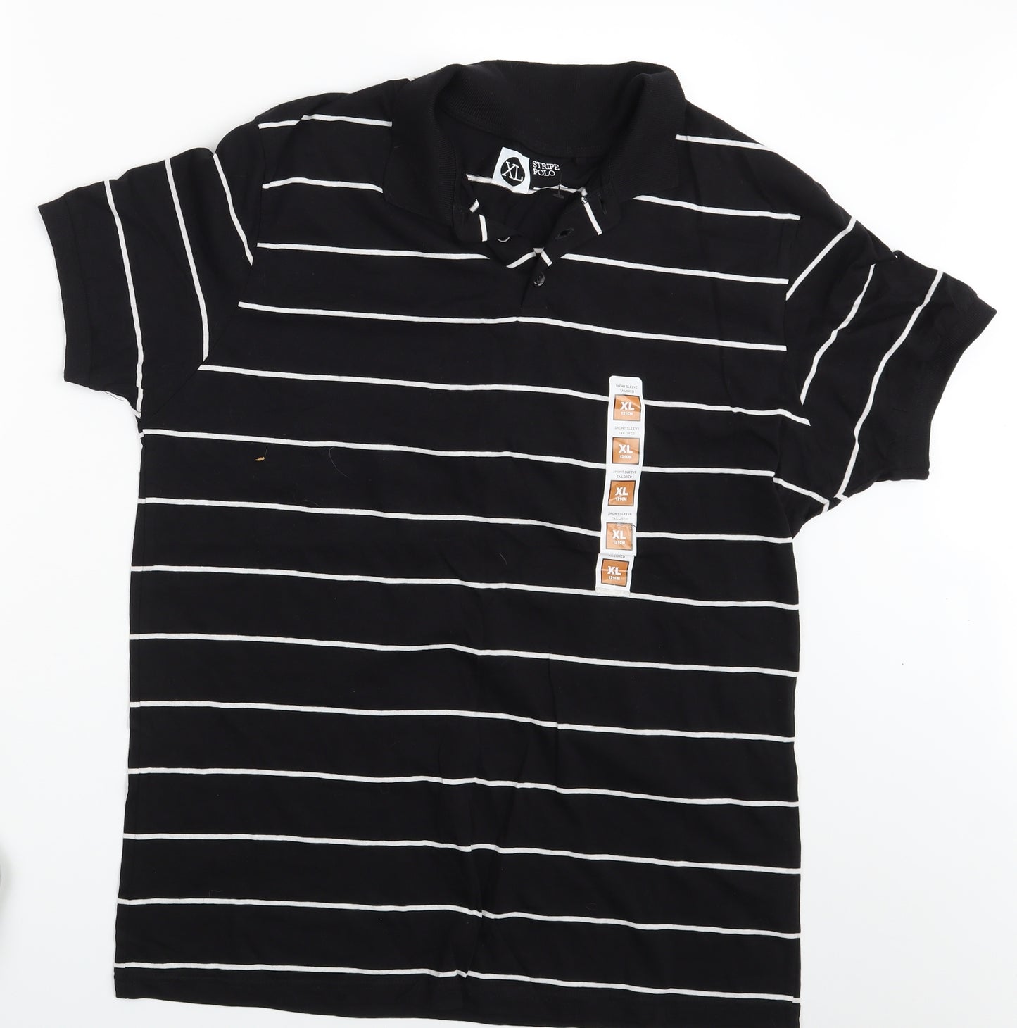 Cedar Wood State Mens Multicoloured Striped   Polo Size XL