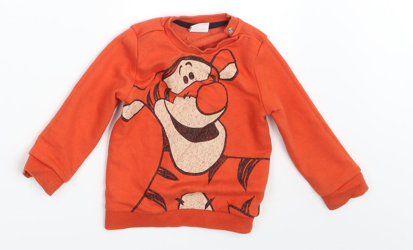 Disney  Brown   Basic T-Shirt Size 9-12 Months