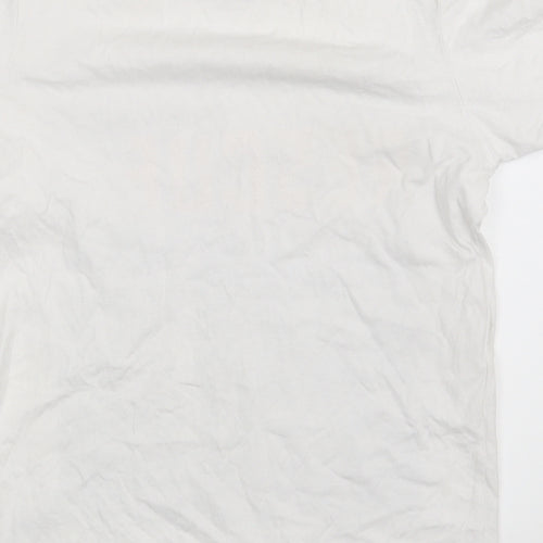 Nutmeg Boys White   Basic T-Shirt Size 11-12 Years