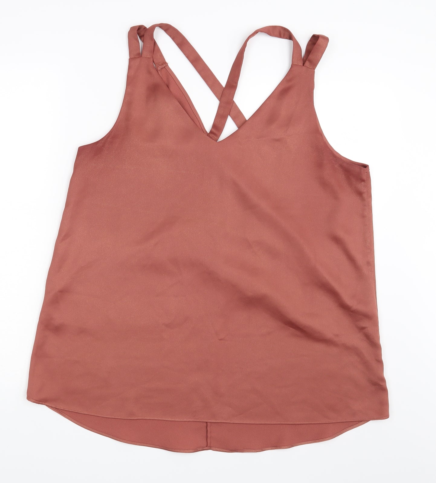 River Island Womens Brown   Camisole Blouse Size 16
