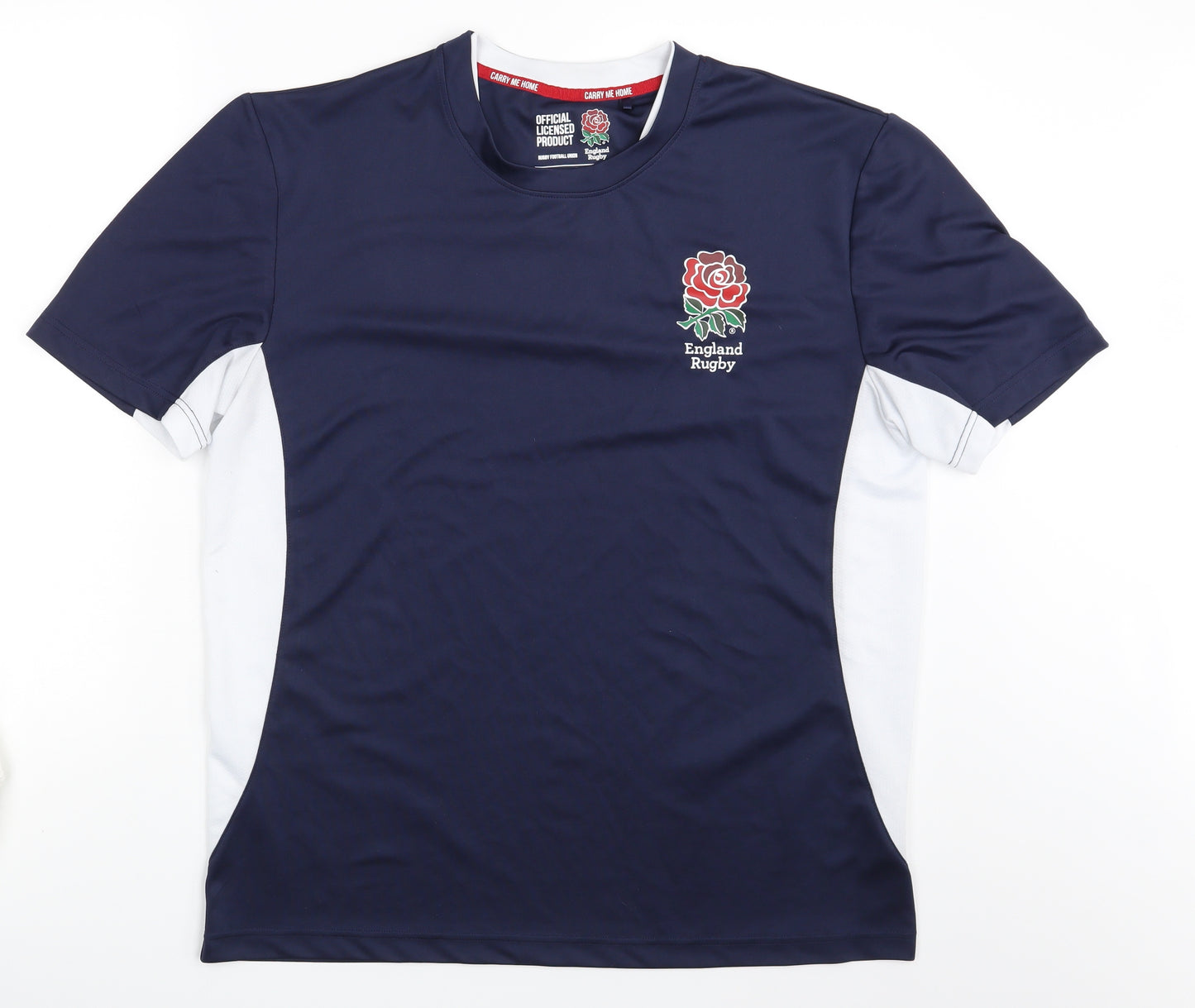 England Rugby Mens Blue    T-Shirt Size L