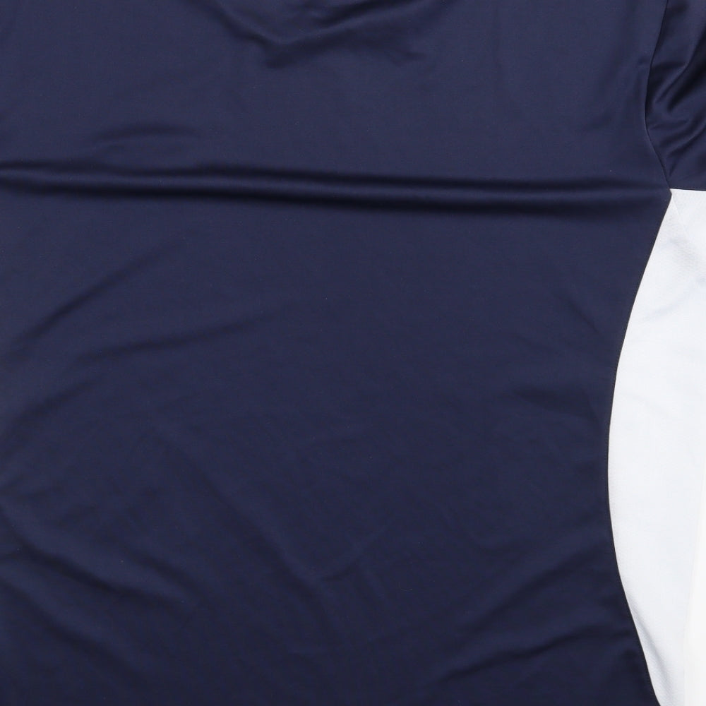 England Rugby Mens Blue    T-Shirt Size L