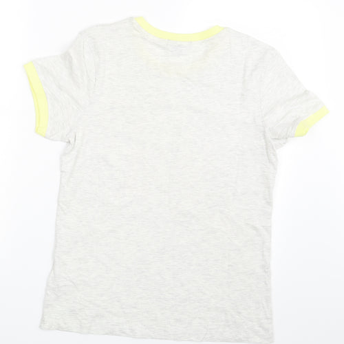 Brave Soul Mens White    T-Shirt Size M