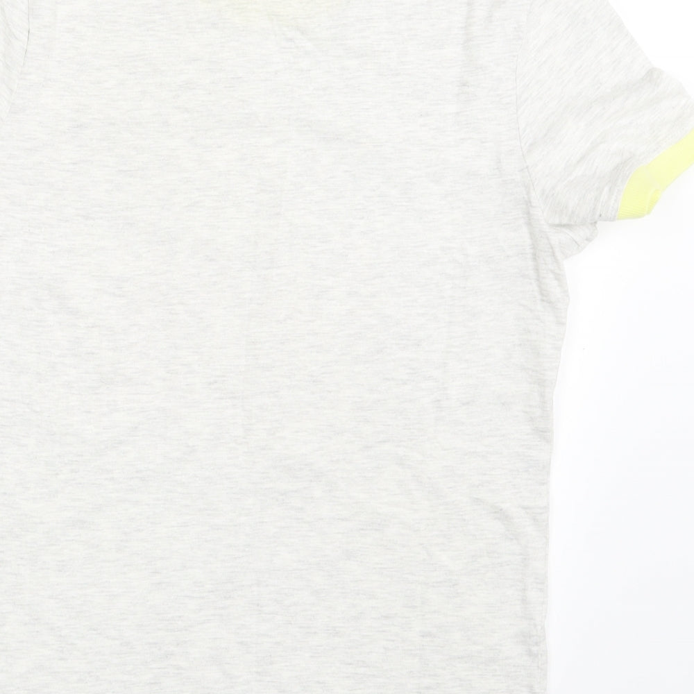 Brave Soul Mens White    T-Shirt Size M