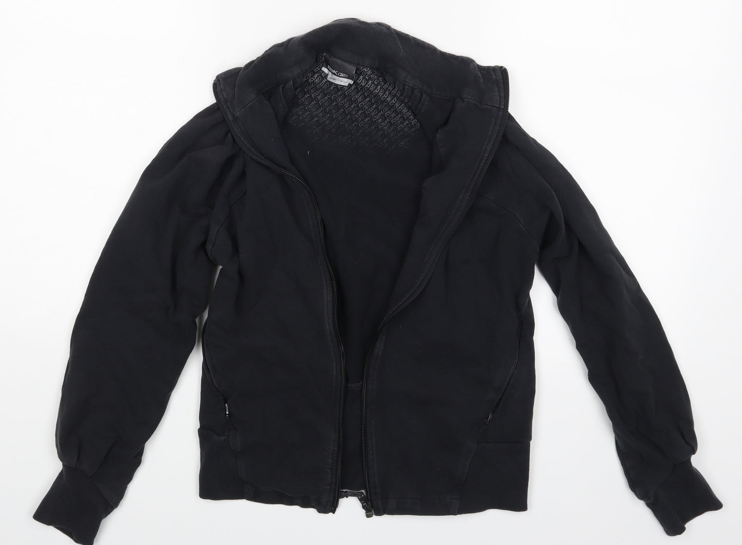 Reebok Womens Black   Cardigan Jumper Size 10