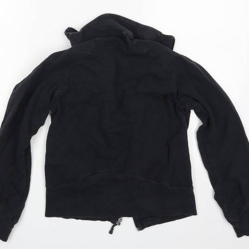 Reebok Womens Black   Cardigan Jumper Size 10
