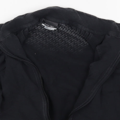 Reebok Womens Black   Cardigan Jumper Size 10