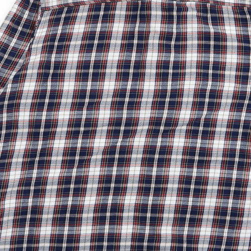 burton menswear Mens Multicoloured Check   Button-Up Size L