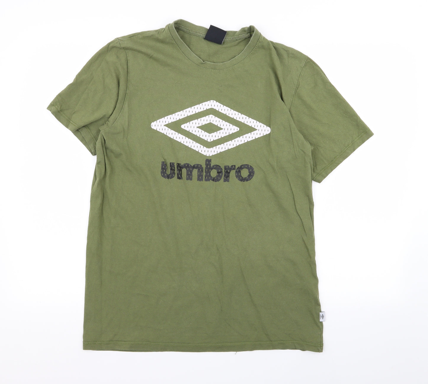 Umbro Mens Green    T-Shirt Size L