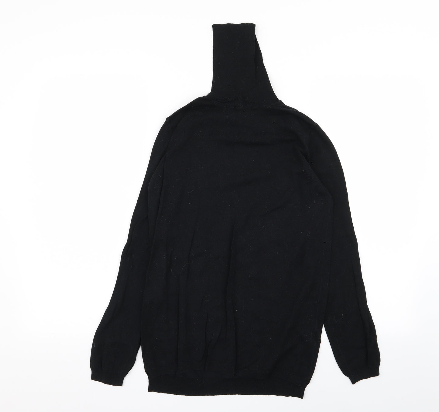 Zara Womens Black   Pullover Jumper Size M