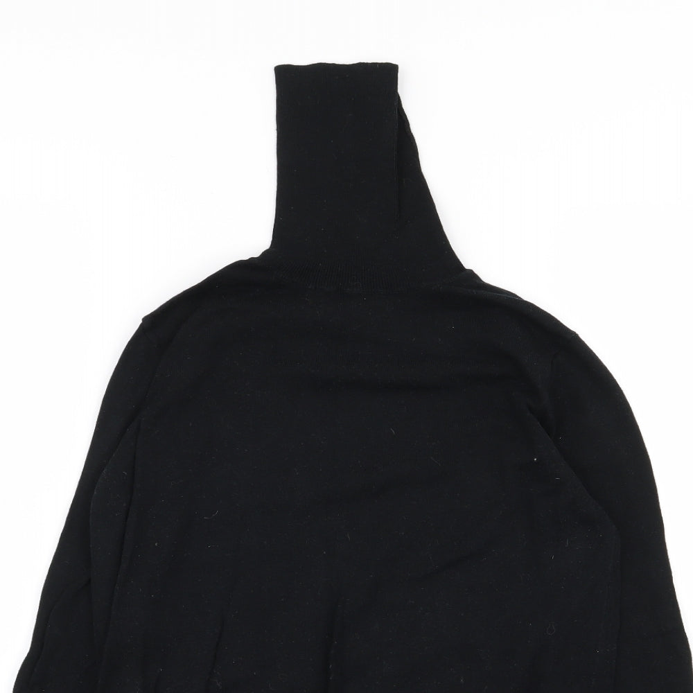 Zara Womens Black   Pullover Jumper Size M