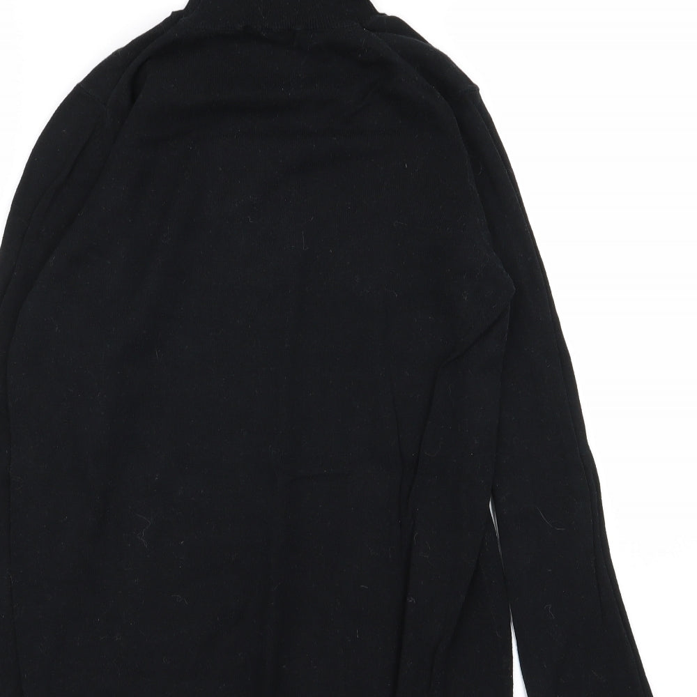 Zara Womens Black   Pullover Jumper Size M