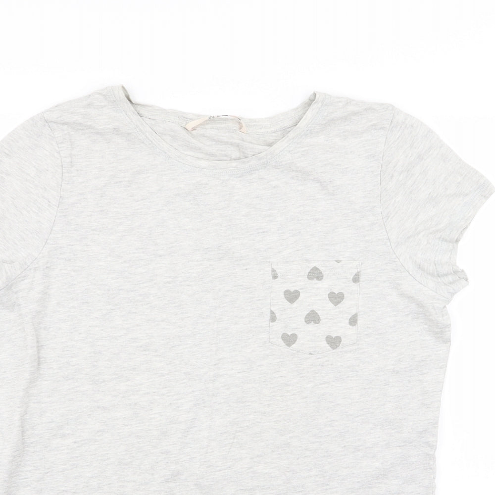 TU Womens Grey   Basic T-Shirt Size 14