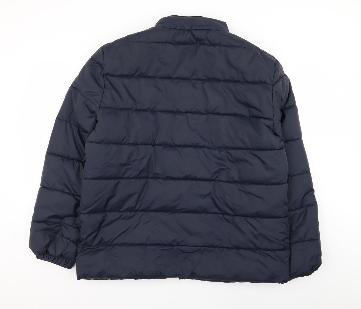 F&F Mens Blue   Puffer Jacket Coat Size L