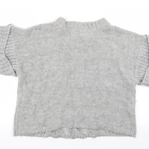 F&F Womens Grey   Pullover Jumper Size 14