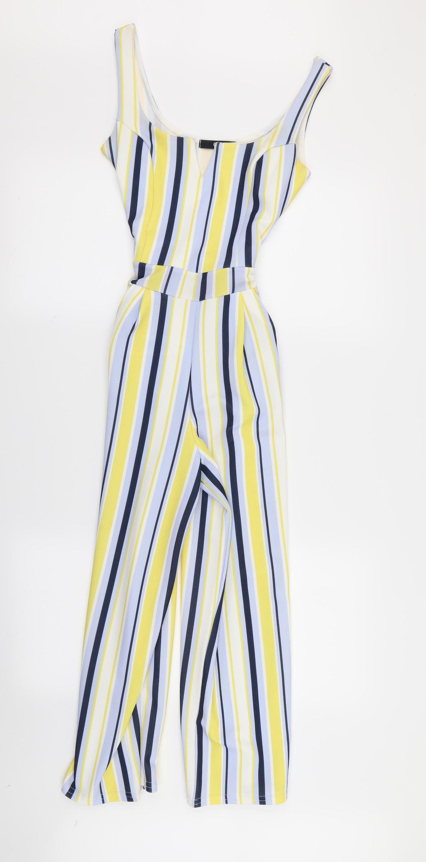 Quiz Womens Multicoloured Striped  Jumpsuit One-Piece Size 6
