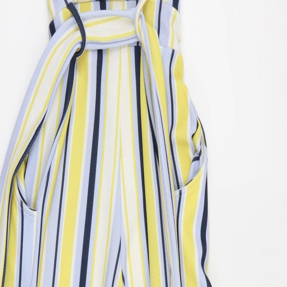 Quiz Womens Multicoloured Striped  Jumpsuit One-Piece Size 6